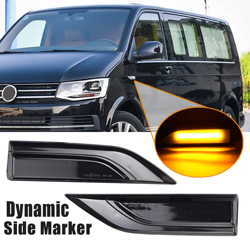 Lampi LED semnalizare dinamica compatibila VW Transporter T6 2015-2022 [1]