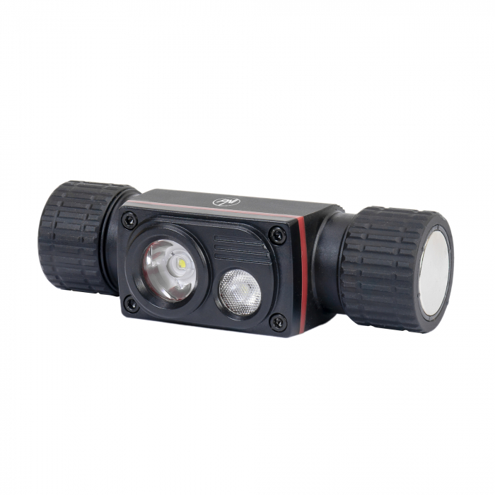 Lanterna frontala PNI Adventure F80 Dual LED, 1000 lm, 6W, 2200 mAh, IP68 [12]