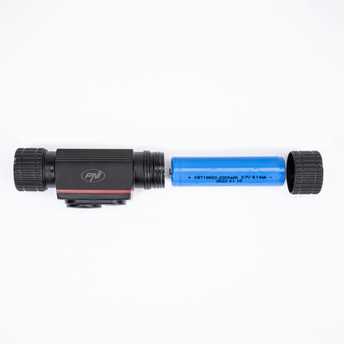 Lanterna frontala PNI Adventure F80 Dual LED, 1000 lm, 6W, 2200 mAh, IP68, cu alimentator PNI CHG300 inclus [8]