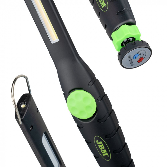 LANTERNA LED ULTRAVIOLET CU BAZA MAGNETICA SI ARTICULATA - 500LM [4]