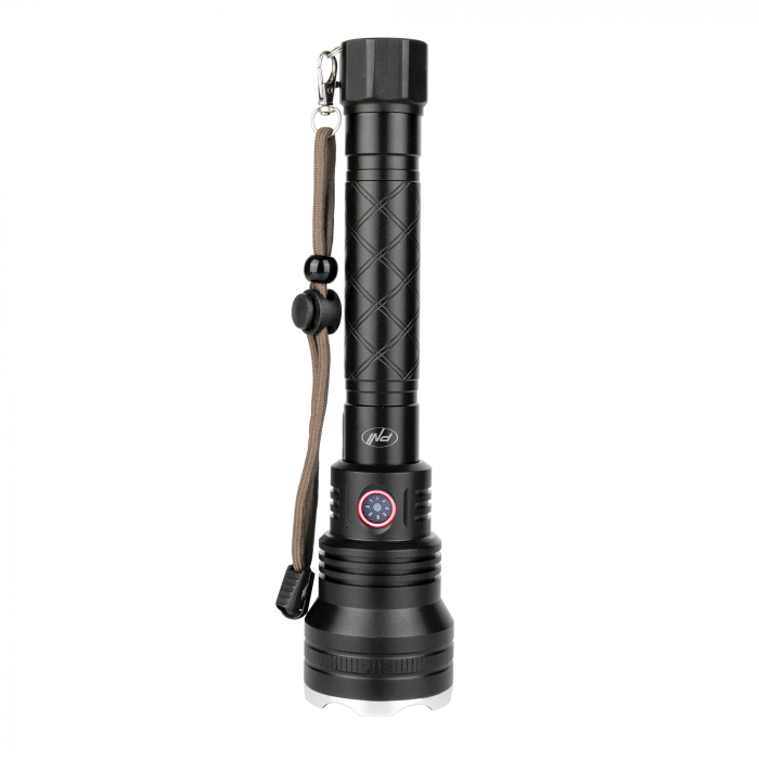 Lanterna PNI Adventure F410 din aluminiu, cu LED 10W, 700 lumeni, pana la 250 m, IP44, USB Tip C, acumulatori 3000mAh inclusi [1]