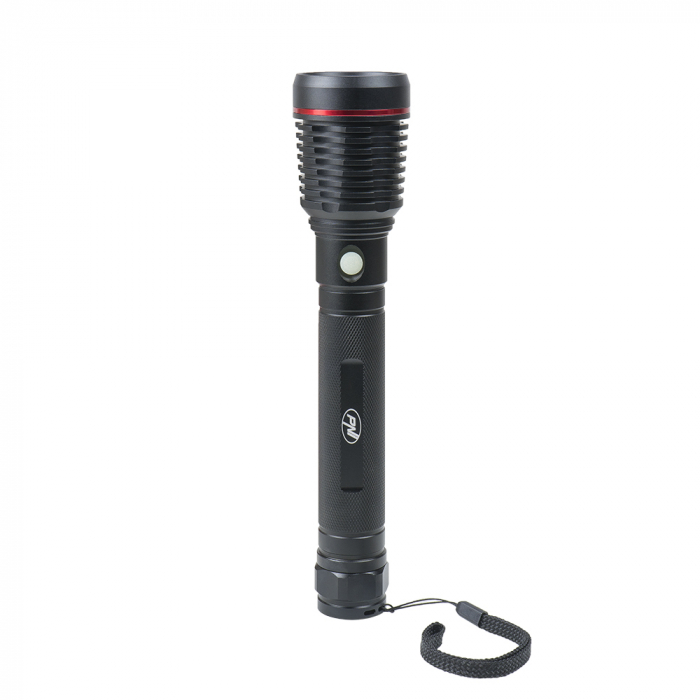 Lanterna PNI Adventure F420 din aluminiu cu led 1000lm pana la 420m, acumulator 8000 mAh, functioneaza 10 ore continuu, incarcare micro USB [2]