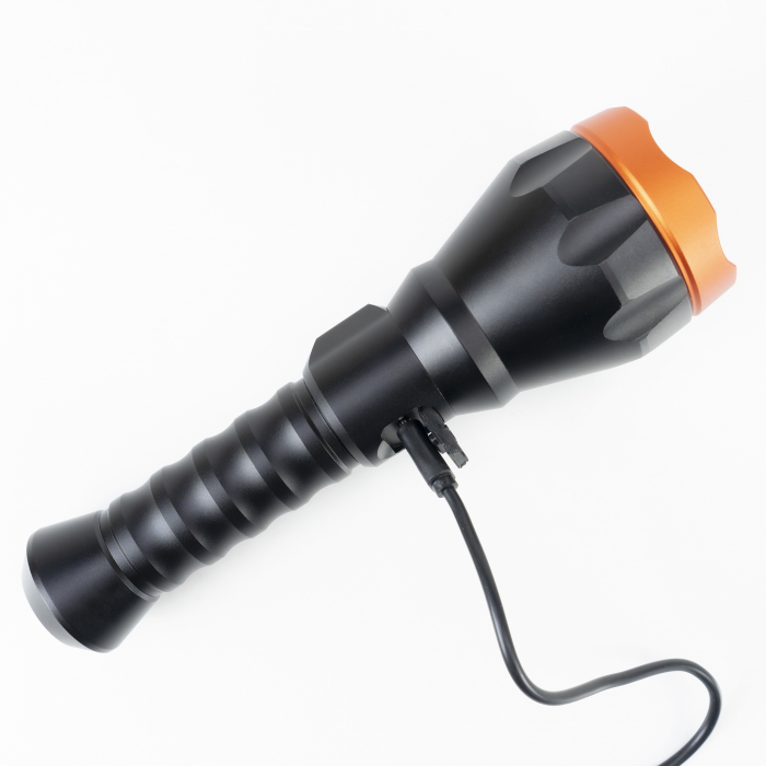 Lanterna PNI Adventure F550 Crystal LED, 10W, din aluminiu, 2500lm, pana la 700m, IPX6, acumulator 4000mAh inclus, incarcare prin USB Type-C [9]