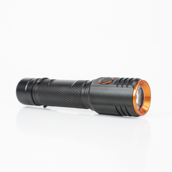 Lanterna PNI Adventure F650 cu LED 20W, 2000lm, din aluminiu, IPX6, acumulator inclus, incarcare prin USB tip C [3]