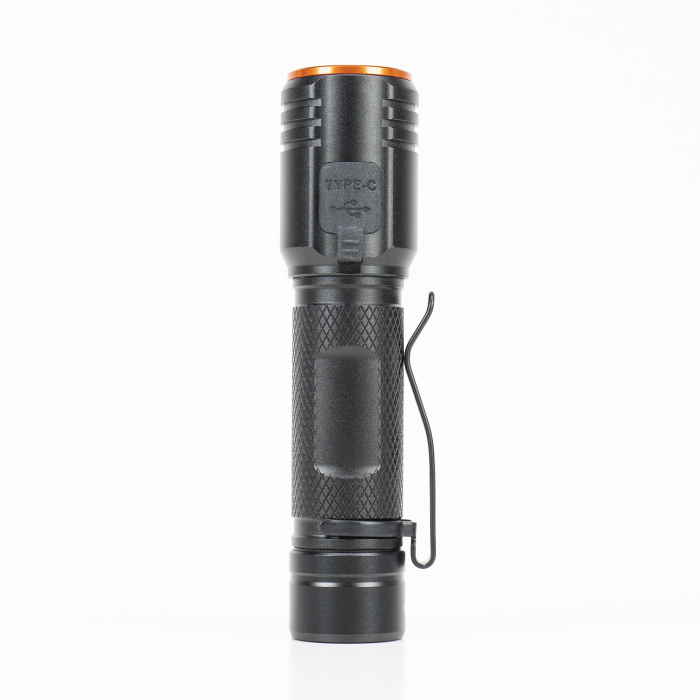 Lanterna PNI Adventure F650 cu LED 20W, 2000lm, din aluminiu, IPX6, acumulator inclus, incarcare prin USB tip C [1]