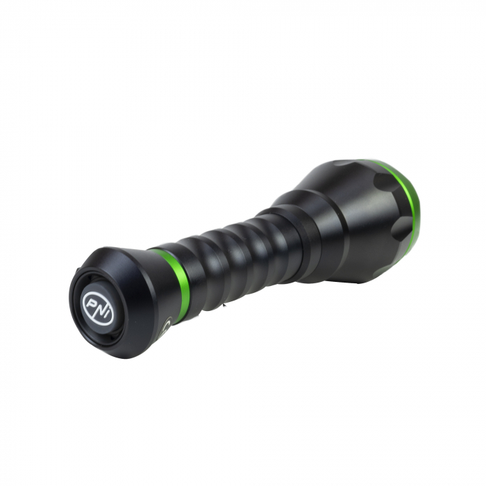 Lanterna PNI Adventure F750 Green Light, aluminiu, LED 10W, 500 lm, pana la 850 m, 4000mAh, IP44, 4000mAh inclus, cu alimentator PNI CHG300 inclus [11]