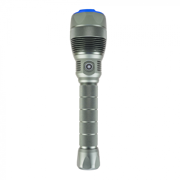 Lanterna PNI Adventure F810 cu LED 138 W, 3 niveluri iluminare plus Turbo, 12000 lumeni, zoom, pana la 250 m, acumulator 5000 mAh, IPX7, functie Power BanK [10]