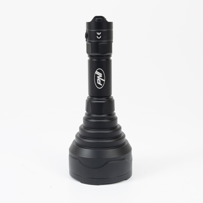 Lanterna PNI Adventure F900, 66 mm, focus 630lm, 900m, IP68, negru [5]