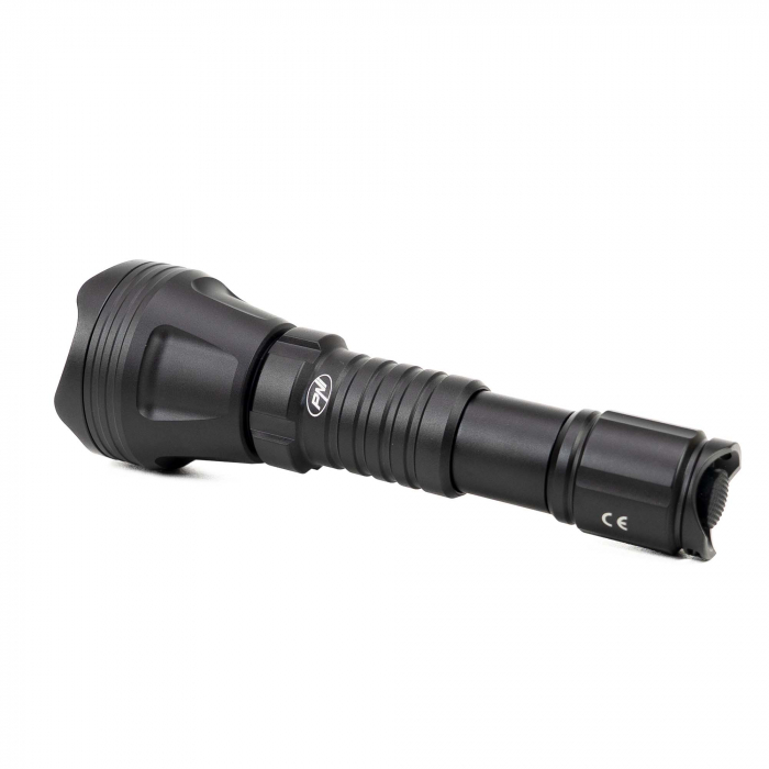 Lanterna PNI Adventure FBG158 cu LED, lumina verde, distanta 650 m, functie zoom si dimming, acumulator 18650 3000mAh si incarcator inclus, IP68, negru [9]
