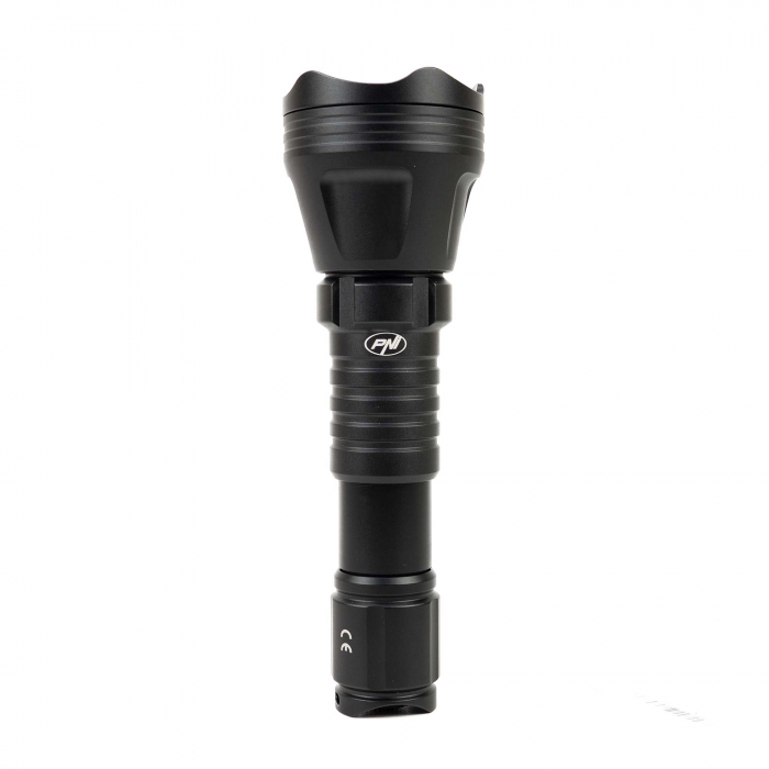 Lanterna PNI Adventure FBG158 cu LED, lumina verde, distanta 650 m, functie zoom si dimming, acumulator 18650 3000mAh si incarcator inclus, IP68, negru [7]
