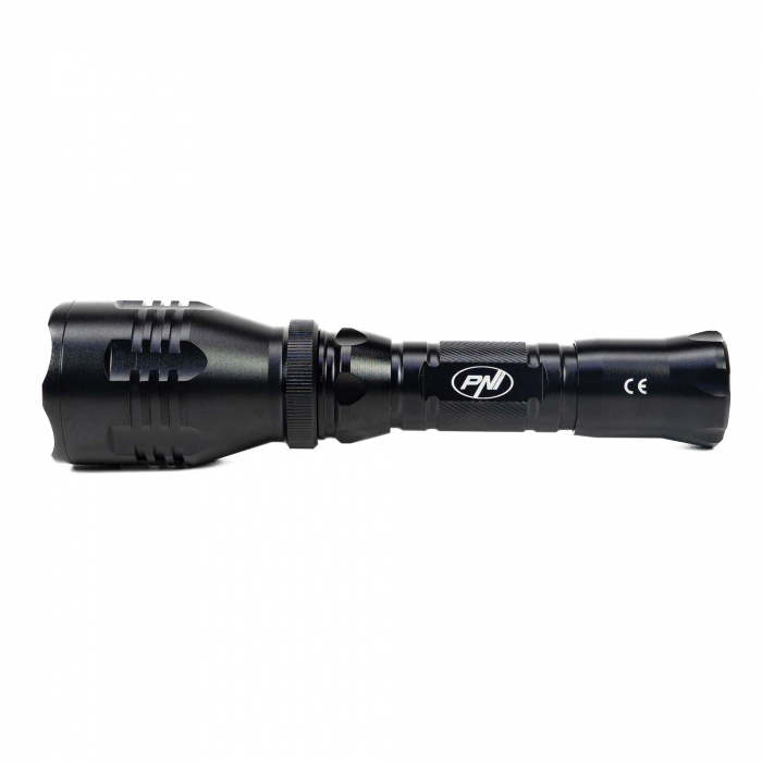 Lanterna PNI Adventure FBW48 cu LED, 750lm, aluminiu, acumulator 3000 mAh, distanta 450 metri, negru [6]