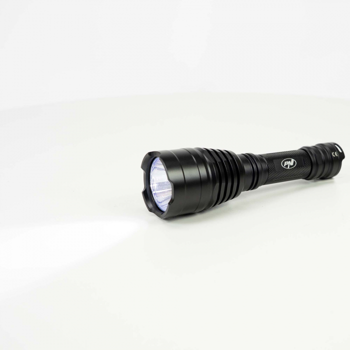 Lanterna PNI Adventure FBW58 cu LED, lumina alba, distanta 650 m, 1000lm, acumulator 18650 3000mAh si incarcator inclus, negru [8]