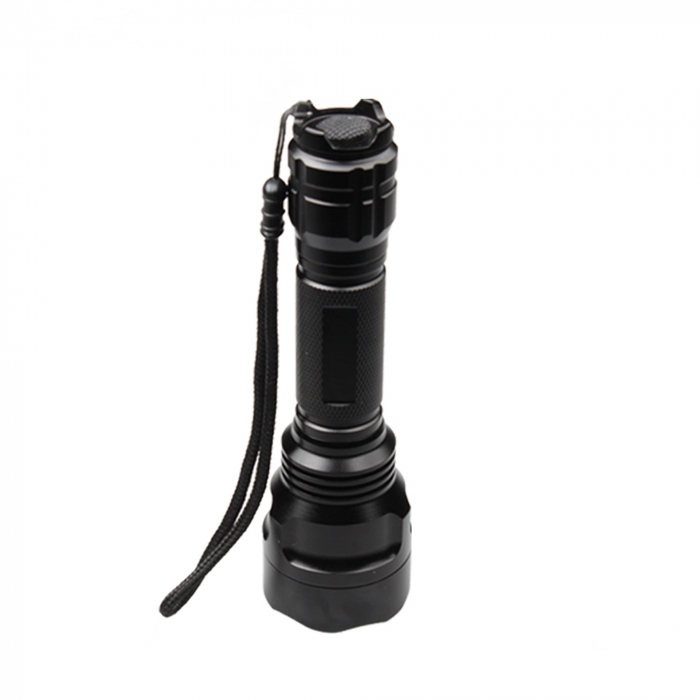 Lanterna PNI Adventure FBW88 lumina alba, distanta 350 m, 700lm, acumulator 18650 3000mAh si incarcator inclus, negru [3]