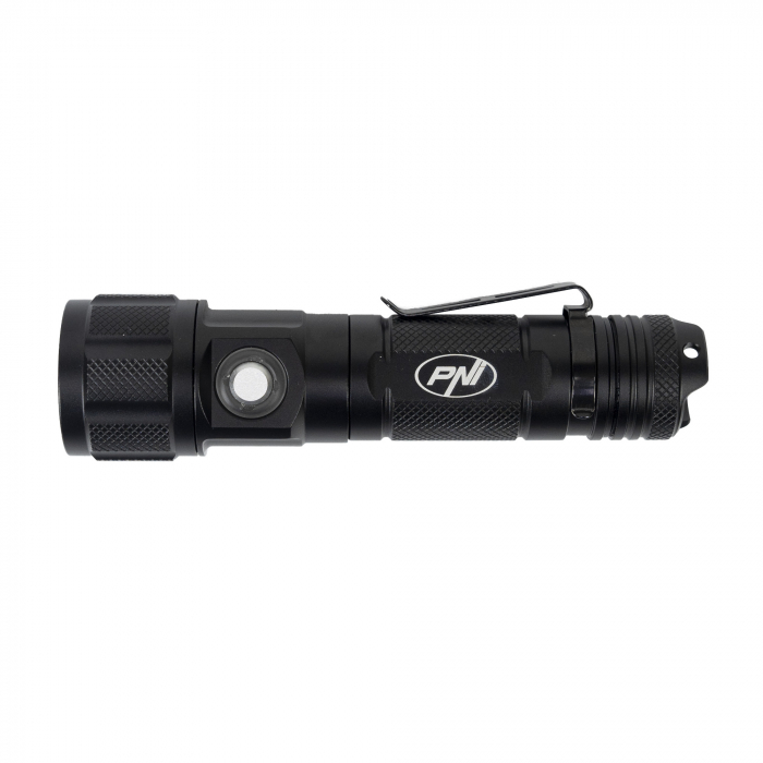 Lanterna PNI Adventure FDW25 cu LED, 800lm, aluminiu, acumulator 3000 mAh, distanta 200 metri [4]
