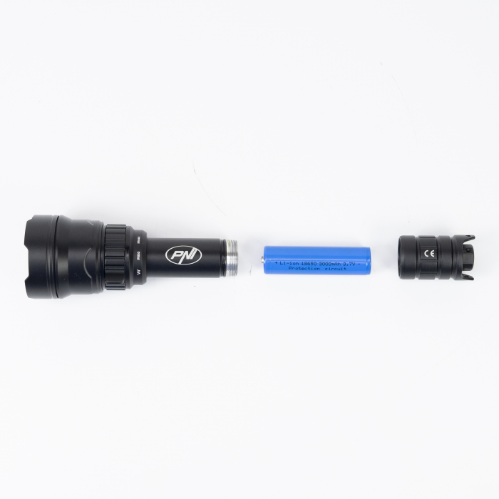 Lanterna PNI Adventure IRBW198, focus, Li-Ion 3000mAh, IR850, IR940 si lumina alba [6]