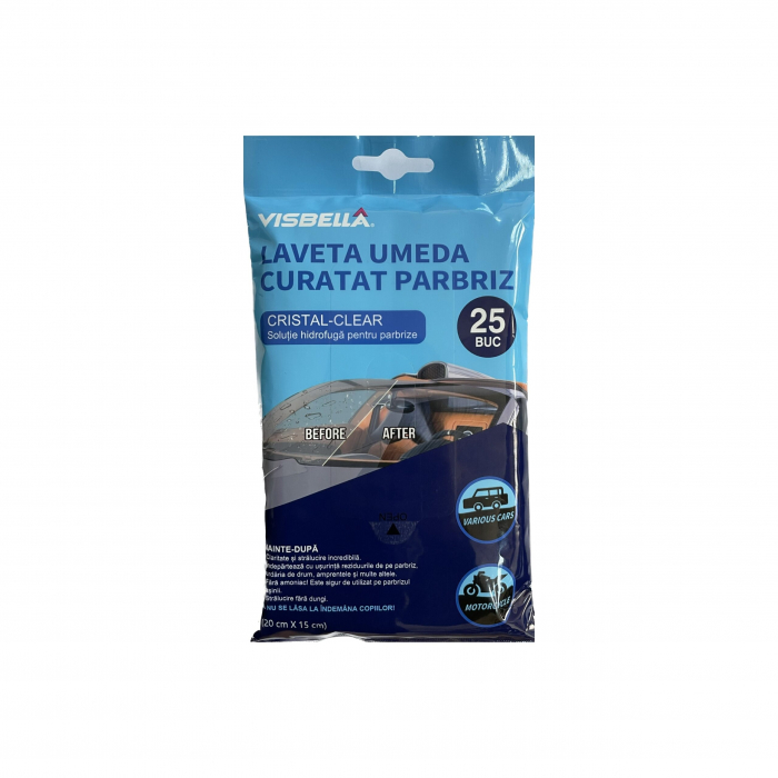 Laveta umeda curatat parbriz VISBELLA [1]