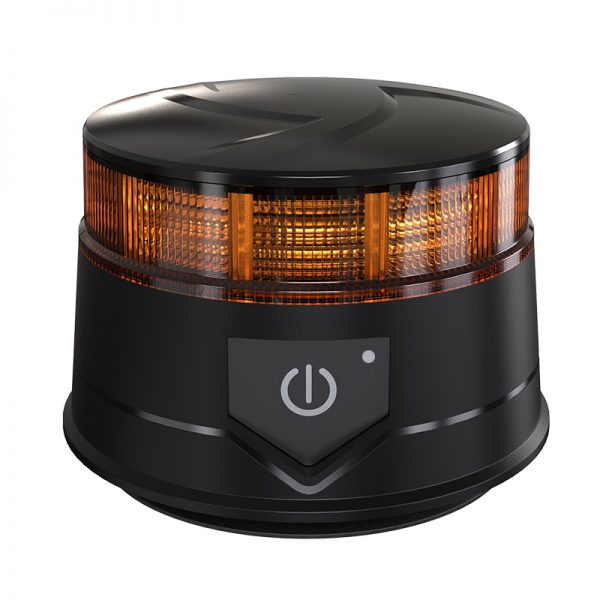 Baliza LED reîncarcabila tip girofar, stroboscopica, cu telecomanda, 14 W, IP67, 12-24V [2]