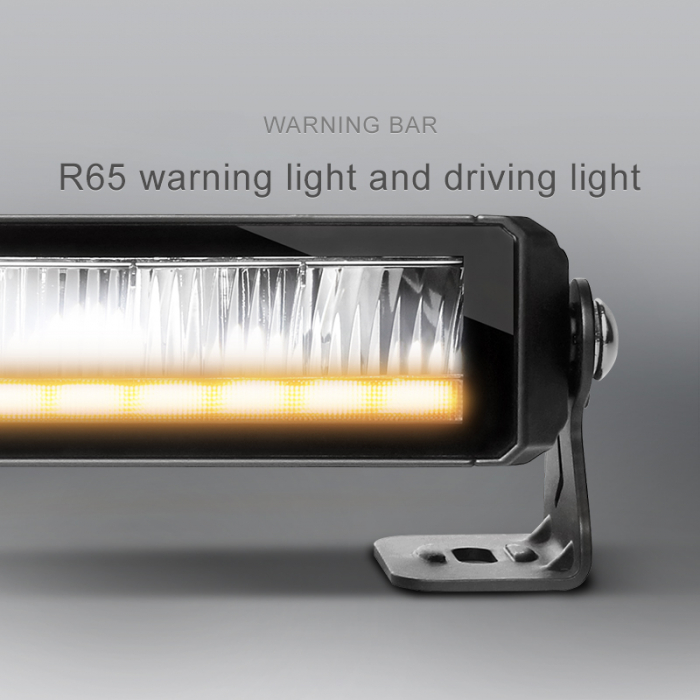 LED Bar Girofar, lumină albă puternică și lumină portocalie de avertizare, calitate înaltă, DRL, 50W, 2100lm, 35,5cm, 12-24V [3]