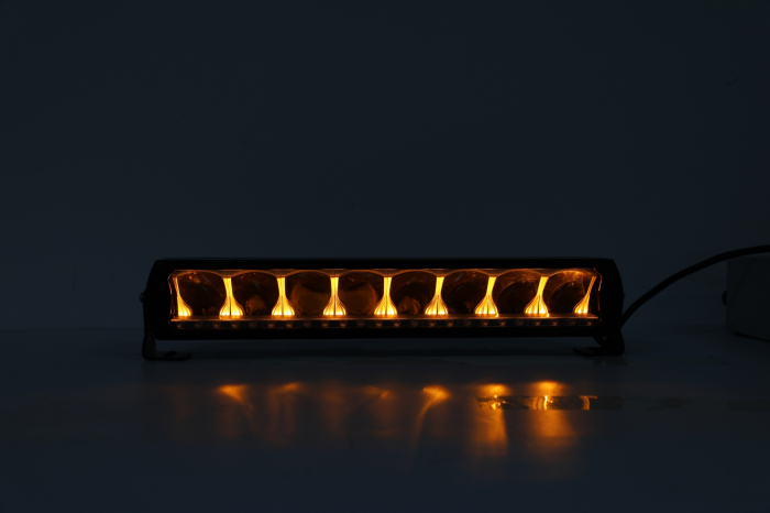 LED Bar Girofar, lumină albă puternică și lumină portocalie de avertizare, calitate înaltă, DRL, 80W, 5500lm, 45cm, 12-24V [15]