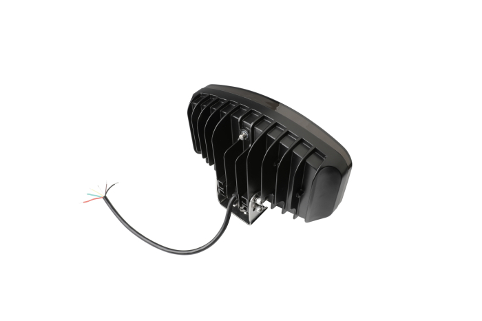 LED Far cu functie DRL, lumina alba/galbena - Carcasa fumurie - 12-24V, pentru jeep, camion, utilaje agricole si altele [8]