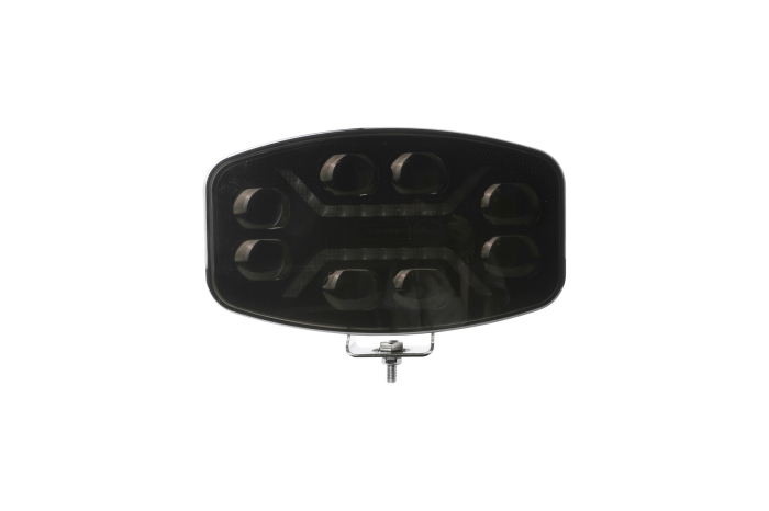 LED Far cu functie DRL, lumina alba/galbena - Carcasa fumurie - 12-24V, pentru jeep, camion, utilaje agricole si altele [3]