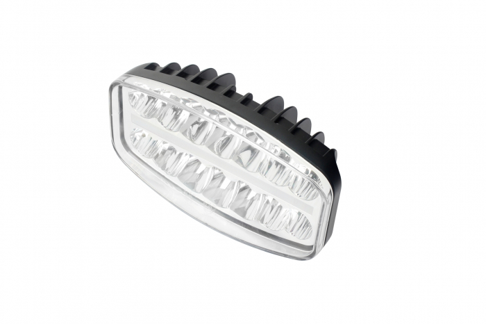 Proiector LED Halogen 10 inch cu DRL alb/portocaliu 12-24V, 80W, 4000 lm, Certificat E9 [7]