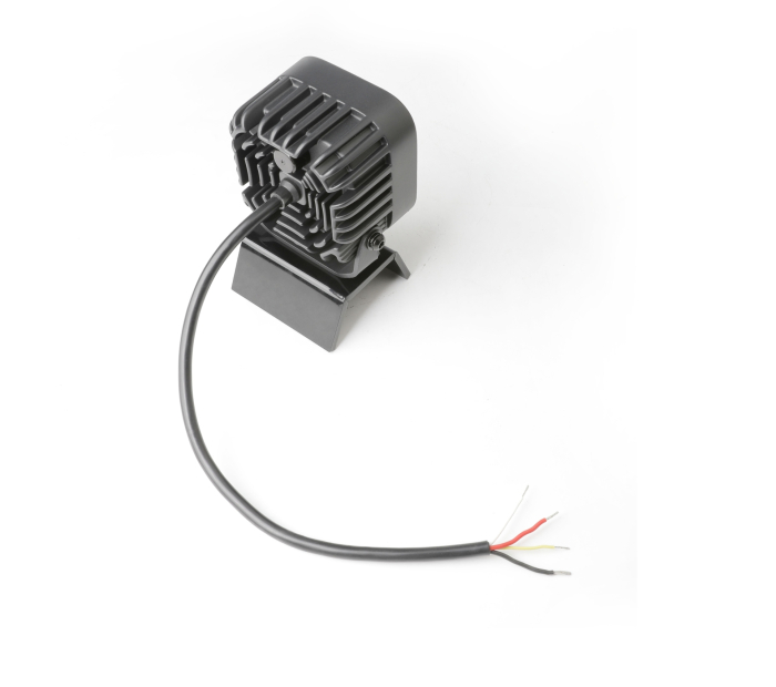 Proiector LED Halogen 30W - Alb, Lumina difuza cu lumina DRL galbena si rosie 12-24V [11]