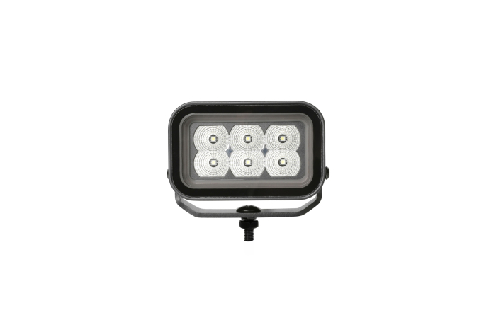 Proiector LED Halogen 42W - Alb, Lumina difuza cu lumina DRL galbena si rosie 12-24V [5]