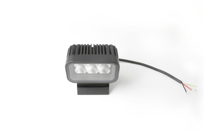 Proiector LED Halogen 42W - Alb, Lumina difuza cu lumina DRL galbena si rosie 12-24V [11]