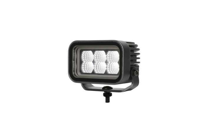 Proiector LED Halogen 42W - Alb, Lumina difuza cu lumina DRL galbena si rosie 12-24V [6]