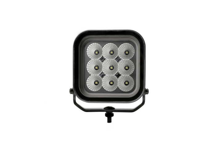 Proiector LED Halogen 60W - Alb, Lumina difuza cu lumina DRL galbena si rosie 12-24V [5]