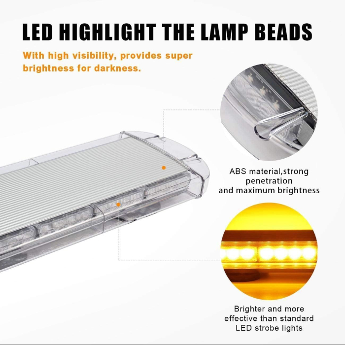 Led lampa de avertizare de urgenta 55cm [6]