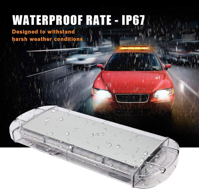 Rampa girofar Led  de avertizare de urgenta 55cm [8]