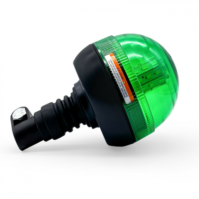 Girofar led urgenta 12-24V, verde [3]