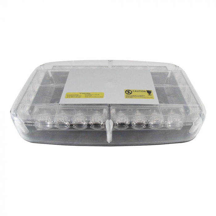 Girofar cu magnet, 15 moduri de lumină Alb, pentru asistență rutieră, platformă de zăpadă și altele 12-24V [3]