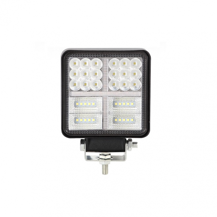 Proiector LED Lumina Ceata Iluminat 162W 12V / 24V Flood Beam Exterior Jeep Cabina [3]