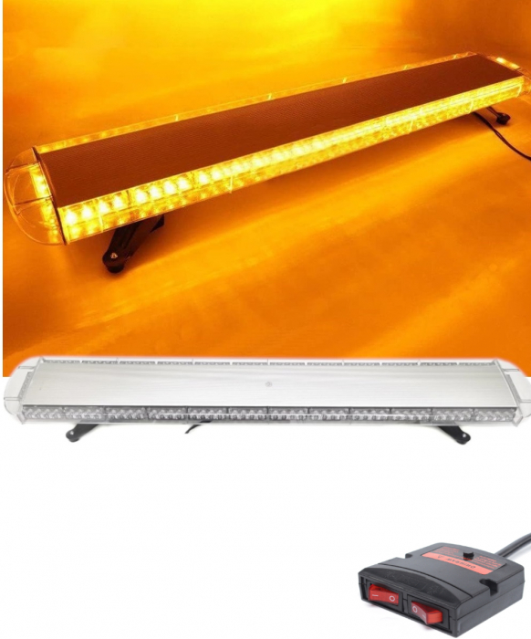 Led Rampa girofar auto de avertizare rutiera 139cm [1]