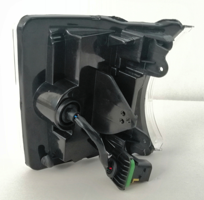 Semnalizare stanga cu DRL lumină de zi alb-portocaliu pentru far față camion Scania L, P, G, R, S R420 R500 R520 R620 P500 - 24V [2]