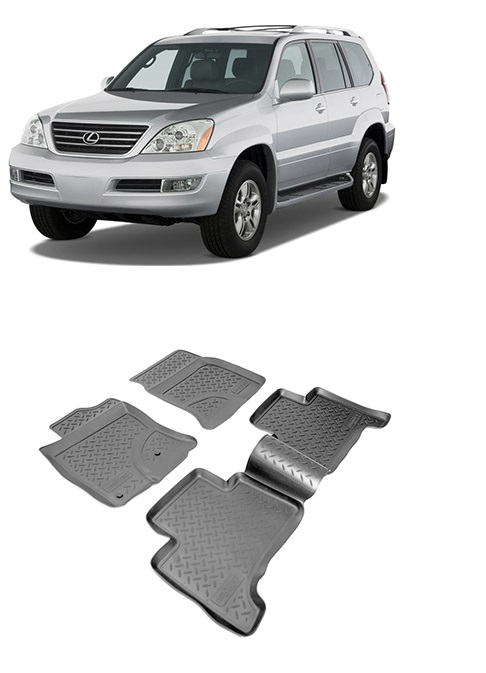 Set covorase auto cauciuc  dedicate LEXUS GX 470 (J12) (2002-2009) [1]
