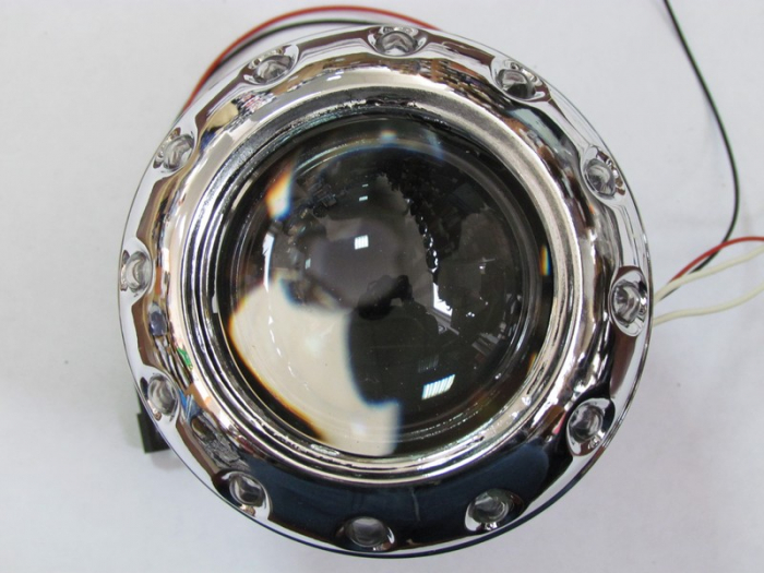 Lupe Bi-xenon Devil Eyes ALB 2.5 inch 001W [3]