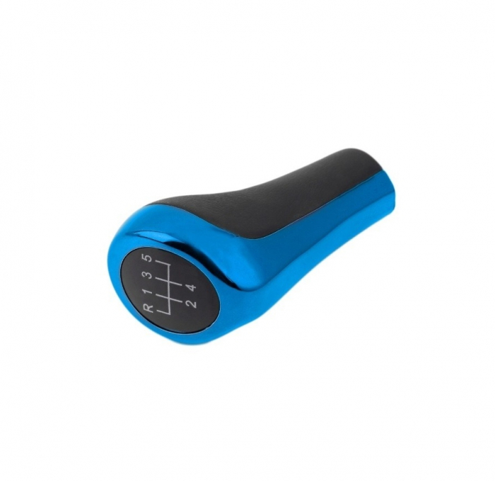 Maner schimbator 5 viteze compatibil BMW X1 X3 X5 E53 E83 E60 E81, E82, E87, E90, E91, E92, Albastru [3]