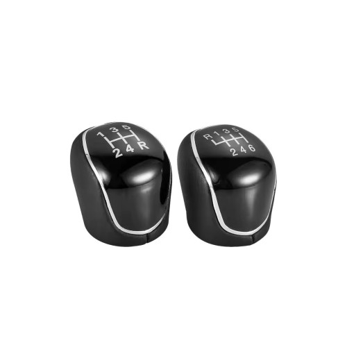 Maner schimbator auto din plastic compatibil Ford Mondeo, Focus, Kuga cu 2 adaptoare pentru 5 si 6 viteze [3]