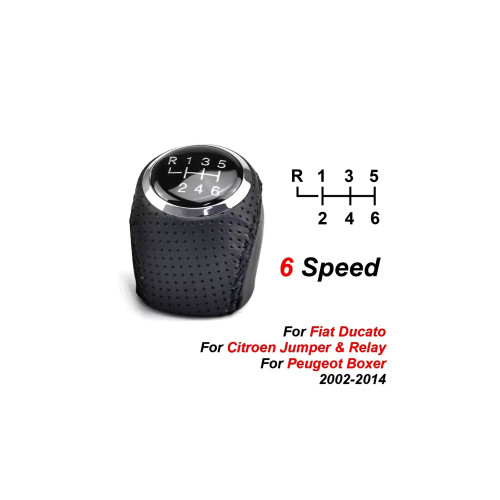 Maner schimbator compatibil Fiat Ducato, Peugeot Boxer, Citroen Jumper cu 2 adaptoare pentru 5 si 6 viteze [2]