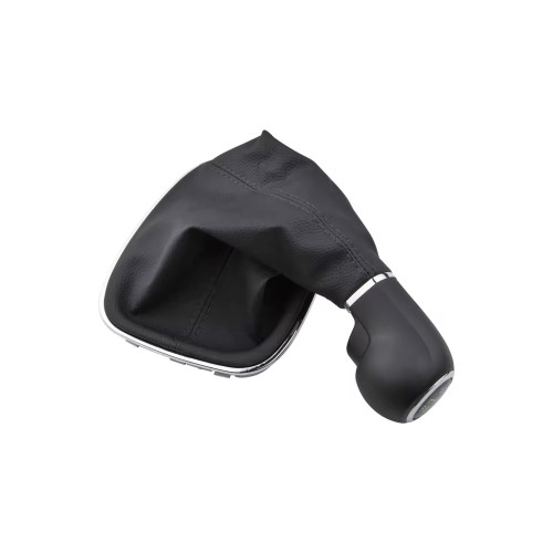 Maner si manson schimbator auto imitatie piele compatibil Opel Corsa D 2006-2014 cu 2 adaptoare pentru 5 si 6 viteze [2]