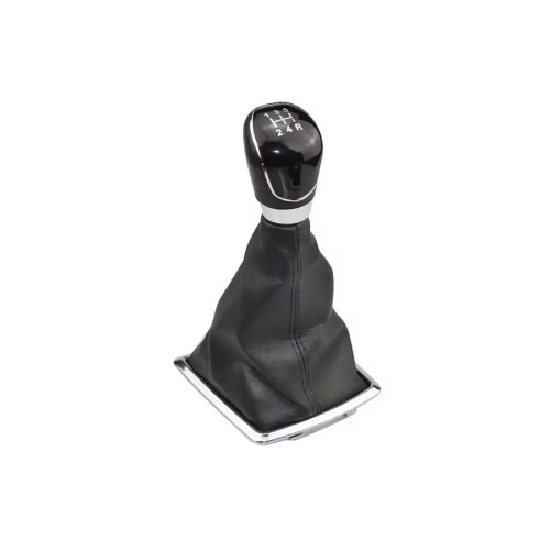Maner si Manson schimbator imitatie piele compatibil Ford Focus MK2 cu 2 adaptoare pentru 5 si 6 viteze [2]