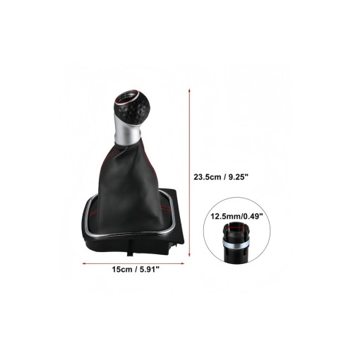 Manson schimbator si maner compatibil Volkswagen Golf VI MK5/ MK6 2005-2014 cu 2 adaptoare pentru 5 si 6 viteze [5]