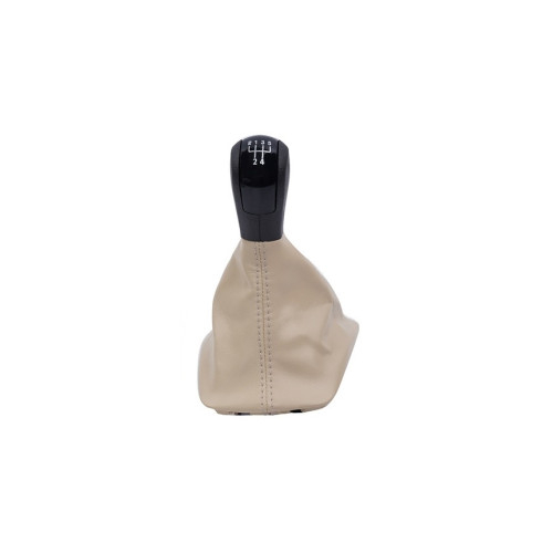 Manson schimbator si maner Culoare Bej compatibil Volkswagen / Skoda Octavia II 2004-2011 cu 2 adaptoare pentru 5 si 6 viteze [2]