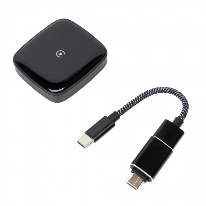 Modul conversie wireless PNI CP200 USB-C, 5V-1A, pentru masini cu Carplay, Android Auto din fabrica prin cablu [8]