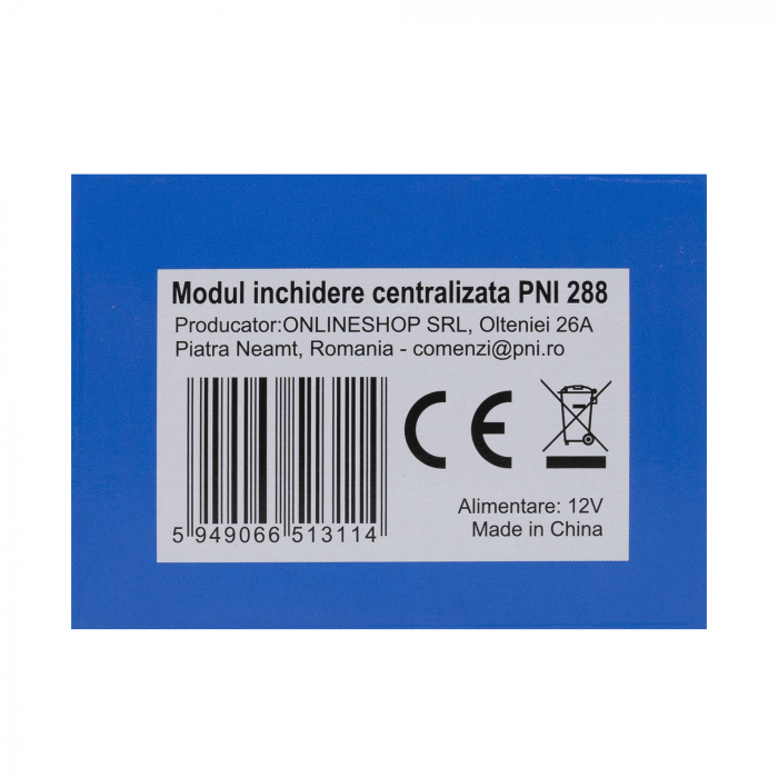 Modul inchidere centralizata PNI 288 cu telecomanda [10]