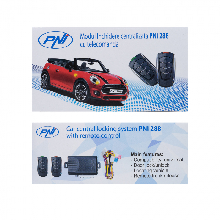Modul inchidere centralizata PNI 288 cu telecomanda [11]